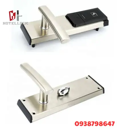Ổ khóa đầu đọc thẻ thông minh RFID khách sạn cho cửa gỗ