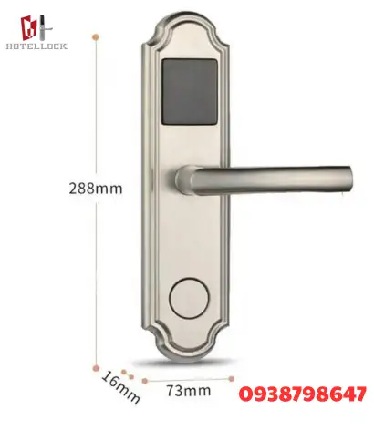Khóa Cửa Khách Sạn RFID Thép Không Gỉ 304 H-302 – Hệ Thống Điều Khiển Thông Minh