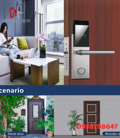Hệ thống quản lý khóa cửa thẻ RFID khách sạn- Khóa khách sạn chất lượng