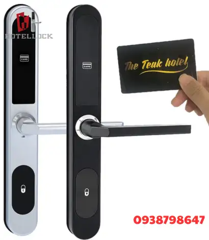 Khóa cửa khách sạn kiểm soát truy cập RFID bằng Euro Mortise