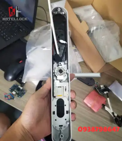 Khóa cửa khách sạn kiểm soát truy cập RFID bằng Euro Mortise