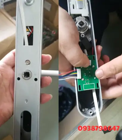 Khóa cửa khách sạn kiểm soát truy cập RFID bằng Euro Mortise