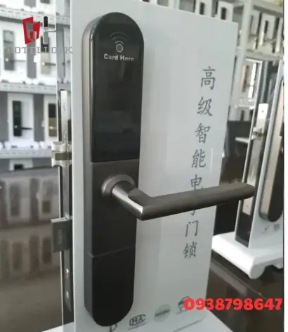 Khóa khách sạn RFID- 3585 khóa cơ khí RFID kiểm soát truy cập cửa khách sạn phù hợp với độ dày cửa 30mm