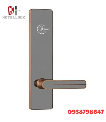 Khóa cửa điện tử RFID tay gạt – Giải pháp khóa thẻ từ hiện đại cho khách sạn