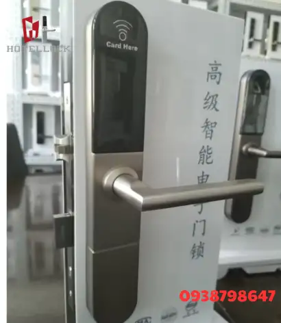 Khóa khách sạn RFID- 3585 khóa cơ khí RFID kiểm soát truy cập cửa khách sạn phù hợp với độ dày cửa 30mm