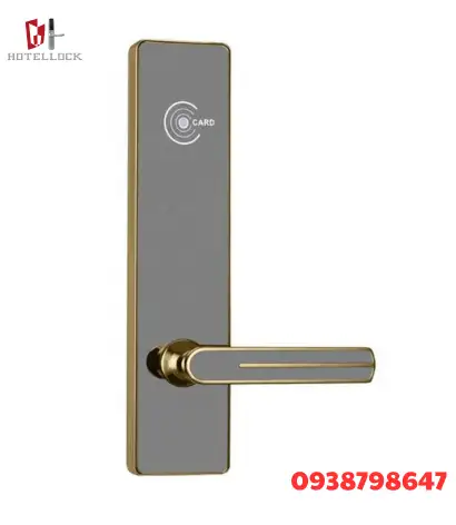 Khóa cửa điện tử RFID tay gạt – Giải pháp khóa thẻ từ hiện đại cho khách sạn