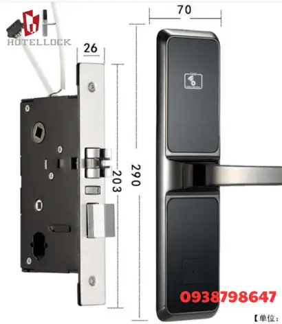 Khóa thẻ hệ thống RFID RFID kết nối SDK để đảm bảo an ninh
