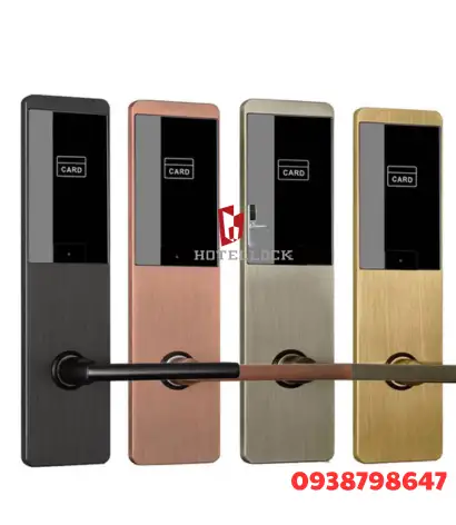 Thẻ khóa kỹ thuật số khách sạn RFID Khóa cửa thông minh khách sạn