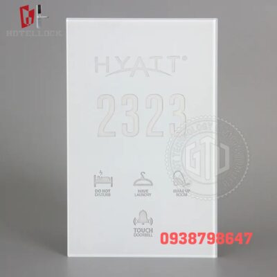Bảng led cảm ứng khách sạn 15DDP-2WH