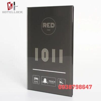 Bảng gắn cửa phòng khách sạn 15DDP-GY-Y