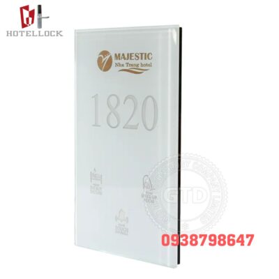 Bảng gắn hành lang phòng khách sạn 15DTD-WH