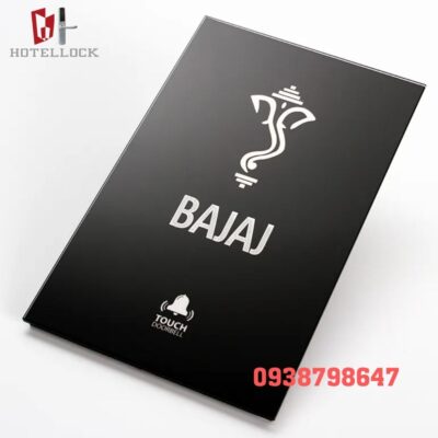 Tấm bảng gắn ở cửa chuông cửa 15DTDP-BK-3