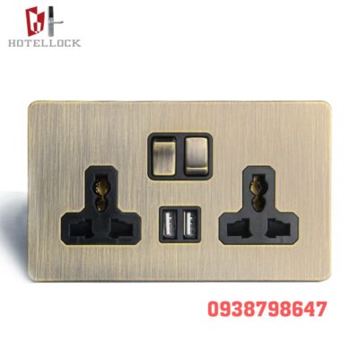 Ổ cắm tiêu chuẩn tường nhà thông minh tiêu chuẩn 15KJ-B-146-Anh