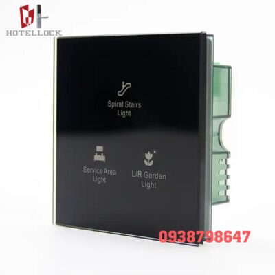 Công tắc cảm ứng thông minh kính cường lực 18 DWS
