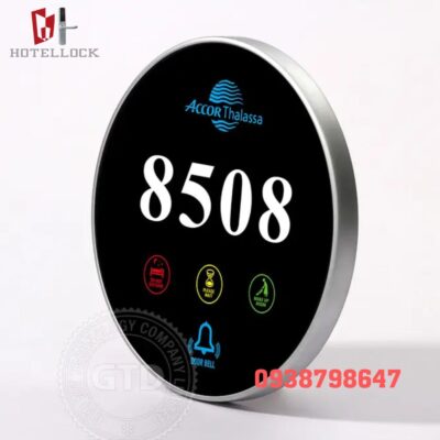 Đèn LED khách sạn châu âu màn hình cảm ứng gắn ở cửa G11DP-4EU