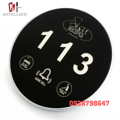 Tấm cửa biển gắn phòng khách sạn G11DP-SR