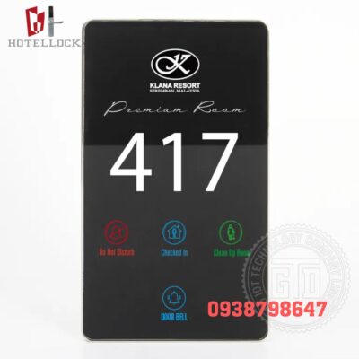 Bảng cảm ứng điện tử thông minh khách sạn G12-BKSL-230
