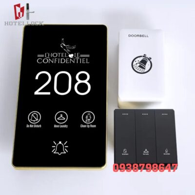 Tấm cửa điện tử cảm biến thông minh đèn LED G12DP