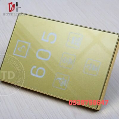 Bảng gắn cửa phòng khách sạn số nhà G12DP-GD