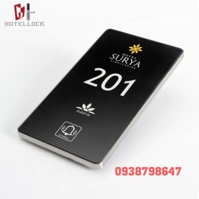 Tấm cửa khách sạn điên tử G12TDP-BKSL-230