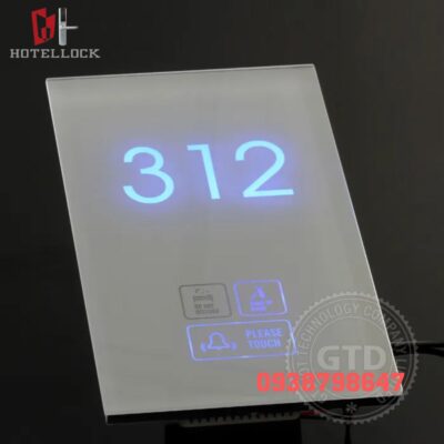 Bảng điều chỉnh cảm ứng chuông cửa phòng G13DP