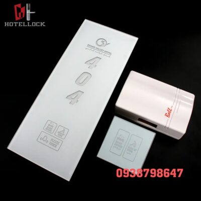 Bảng điều khiển khách sạn pha lê G13DP1