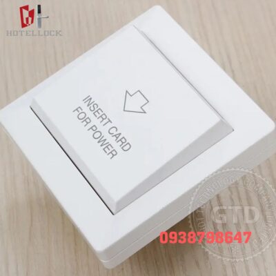 Công tắc thẻ khách sạn tiết kiệm điện châu âu G14KS-W