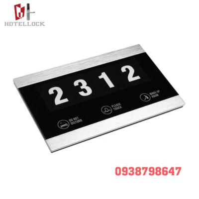 Bảng điều khiển cảm ứng Hợp Kim Kính Cường Lực Khách Sạn G19DP