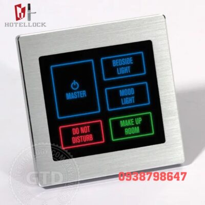 Bảng điều khiển cảm ứng cạnh giường khách sạn G19TS