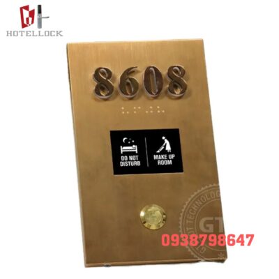 Bảng điện tử phòng khách sạn G28DP-GD