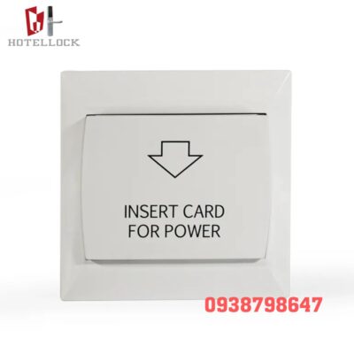 Công tắc cắm thẻ RFID thông minh khách sạn trễ 12 giây tắt G5KS-SR