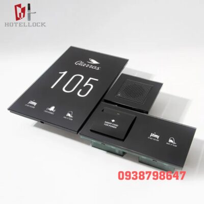 Bảng hiệu số phòng cảm ứng lớn 15DDP-BK-D-3