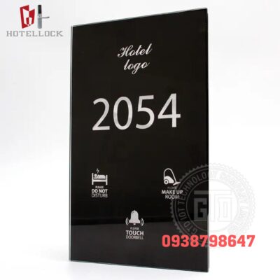 Tấm bảng gắn cửa cảm ứng thông minh khách sạn GTD