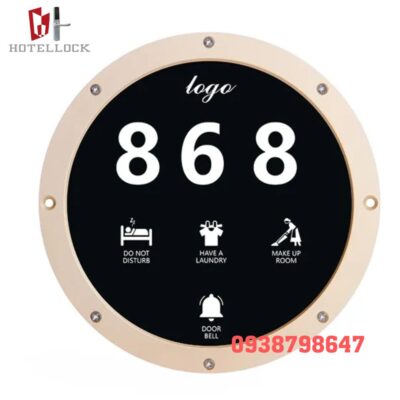 Tấm cửa điện tử phòng khách sạn ngoài trời chống nước 20IDP