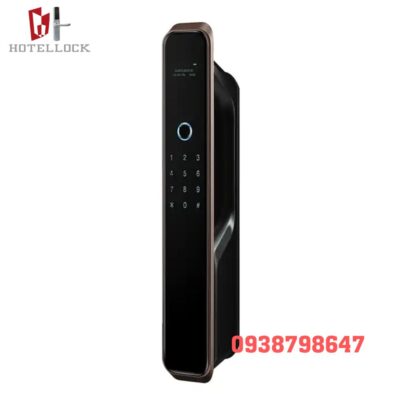 Khóa cửa thông minh mở khóa mật khẩu vân tay GV10