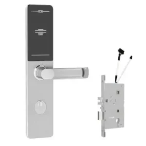 Khóa cửa khách sạn RFID 304 Stainless Steel 330×77 – Smart Card