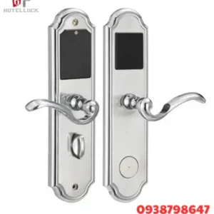 Khóa điện tử hợp kim kẽm RFID M1 T57 Khóa thẻ thông minh cho khách / nhà nghỉ / căn hộ