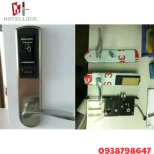 Khóa cửa cảm ứng khách sạn bằng thẻ RFID thông minh thép không gỉ 304