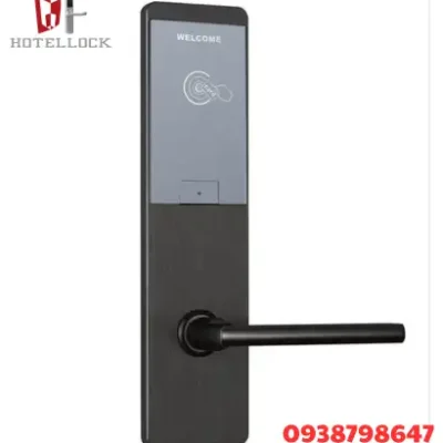 Thẻ khóa RFID gần chất lượng cao Khóa cửa khách sạn điện tử dòng Khóa tay cầm thông minh