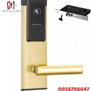 Ổ khóa đầu đọc thẻ thông minh RFID khách sạn cho cửa gỗ