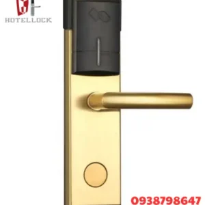 Khóa thông minh chất liệu thép không gỉ tốt với chìa khóa RFID kiểm soát truy cập cửa khách sạn, khóa điện tử