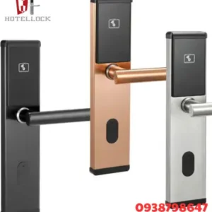 Khóa cửa khách sạn điện tửKhóa cửa điện tử thông minh cho khách sạn là giải pháp được nhiều cơ sở lưu trú lựa chọn nhằm nâng cao tính tiện nghi và an toàn trong quá trình vận hành. Công nghệ RFID cho phép sử dụng thẻ từ để xác thực quyền truy cập, giúp khách hàng thao tác mở cửa nhanh chóng và thuận tiện. Khi kết hợp cùng hệ thống quản lý khóa, sản phẩm còn hỗ trợ cơ sở lưu trú kiểm soát phòng và quyền ra vào một cách chuyên nghiệp hơn. với đầu đọc thẻ RFID 13.56Mhz