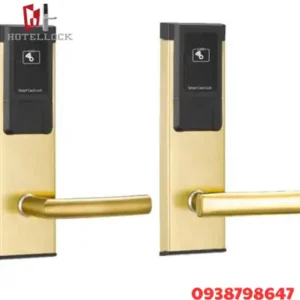 Ổ khóa đầu đọc thẻ thông minh RFID khách sạn cho cửa gỗ