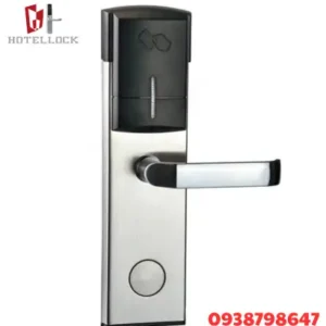 Khóa thông minh chất liệu thép không gỉ tốt với chìa khóa RFID kiểm soát truy cập cửa khách sạn, khóa điện tử