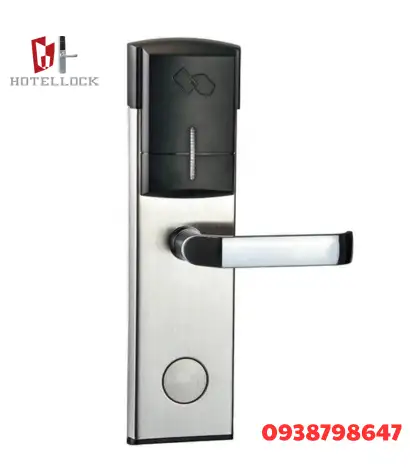 RFID (15) Khóa thông minh chất liệu thép không gỉ tốt với chìa khóa RFID kiểm soát truy cập cửa khách sạn, khóa điện tử