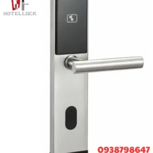 Khóa cửa khách sạn điện tửKhóa cửa điện tử thông minh cho khách sạn là giải pháp được nhiều cơ sở lưu trú lựa chọn nhằm nâng cao tính tiện nghi và an toàn trong quá trình vận hành. Công nghệ RFID cho phép sử dụng thẻ từ để xác thực quyền truy cập, giúp khách hàng thao tác mở cửa nhanh chóng và thuận tiện. Khi kết hợp cùng hệ thống quản lý khóa, sản phẩm còn hỗ trợ cơ sở lưu trú kiểm soát phòng và quyền ra vào một cách chuyên nghiệp hơn. với đầu đọc thẻ RFID 13.56Mhz