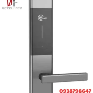 Khóa Cửa Khách Sạn RFID H-2062 Bằng Hợp Kim Nhôm – Thiết Kế Hiện Đại