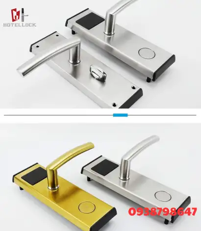 RFID (19) Khóa cửa khách sạn điện tử thông minh thẻ RFID 125Khz