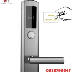 Hộp thép không gỉ 304, khóa cửa RFID điện tử với hệ thống kiểm soát ra vào khách sạn thông minh