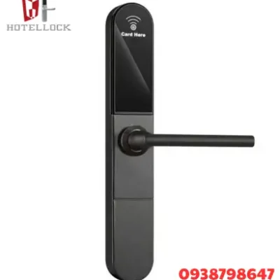 Khóa khách sạn RFID- 3585 khóa cơ khí RFID kiểm soát truy cập cửa khách sạn phù hợp với độ dày cửa 30mm